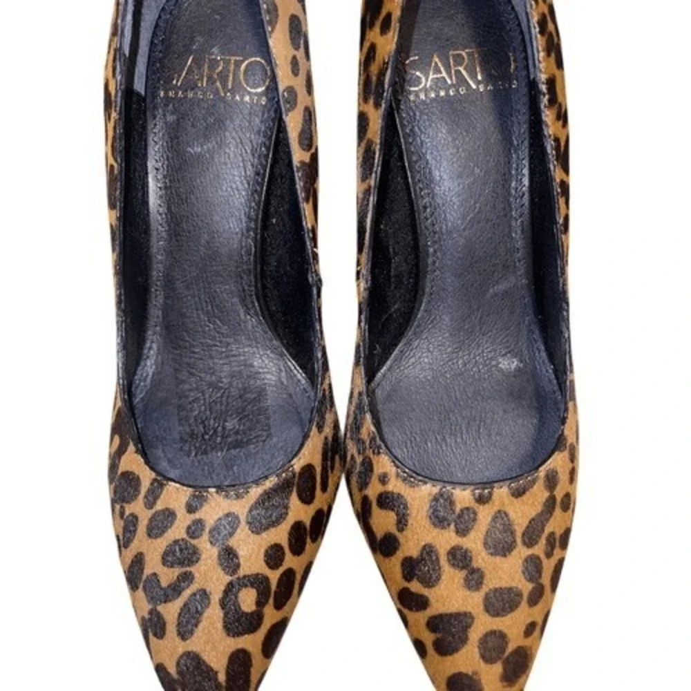 Sarto Franco Sarto Leopard Haircalf Pumps 6M‎